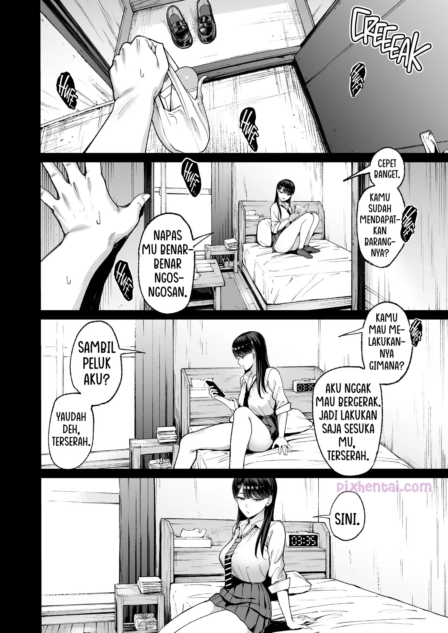 Komik hentai xxx manga sex bokep The Gyaru I Hang Out with Lets Me Use Her Pussy 4.5 page 16